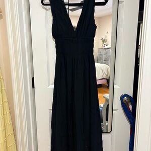 Abercrombie & Fitch Black Maxi Dress